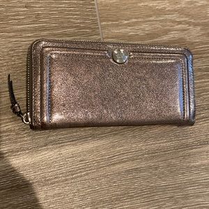 NEW Coach Metallic Wallet